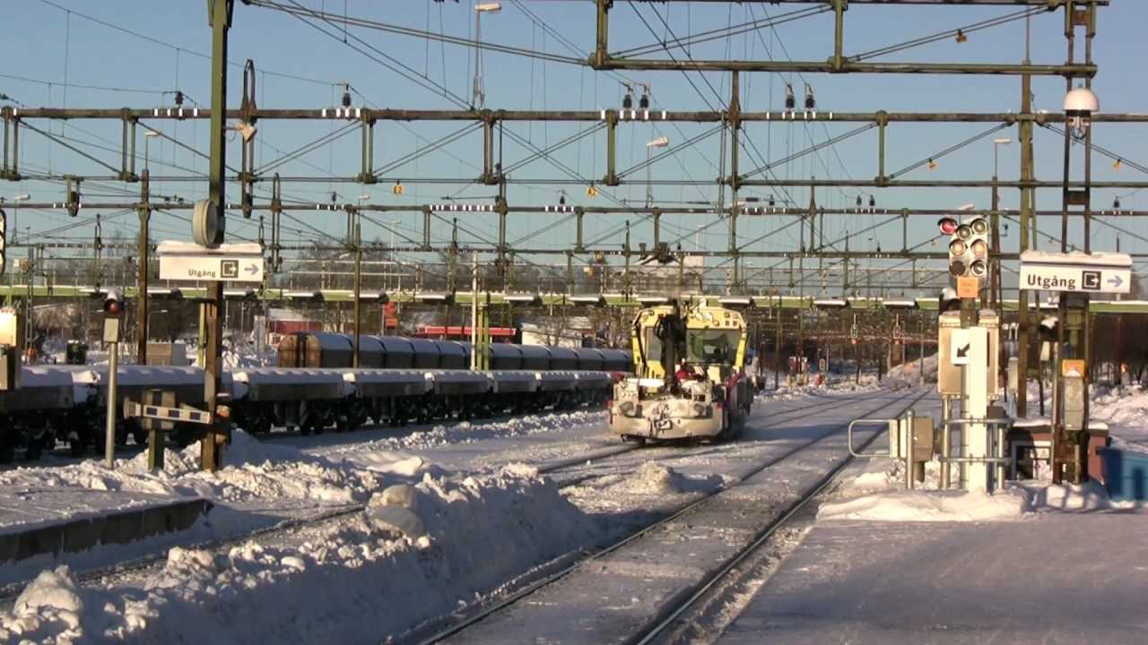 2012-12-28 Avesta - Krylbo - Vi besöker en känd järnvägsknut ( Korrigerad )