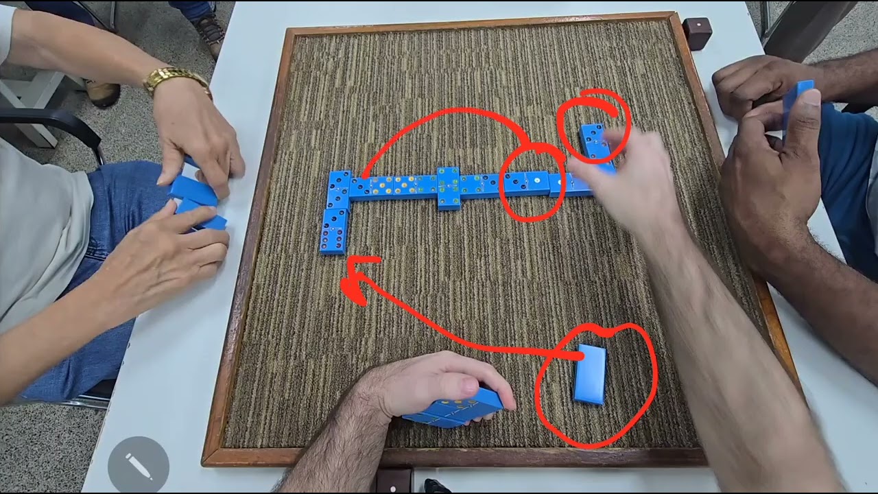 Aprendendo a jogar Dominó - Disputa real #75