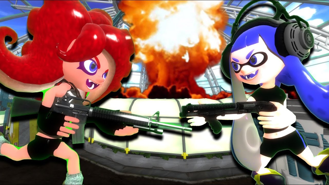 Splatoon, но с настоящим оружием