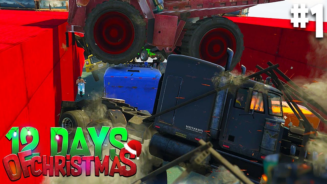 10 MENSEN IN DE KERSTMIS-SERIE! (GTAV 12 Days of Christmas 2025 #1)