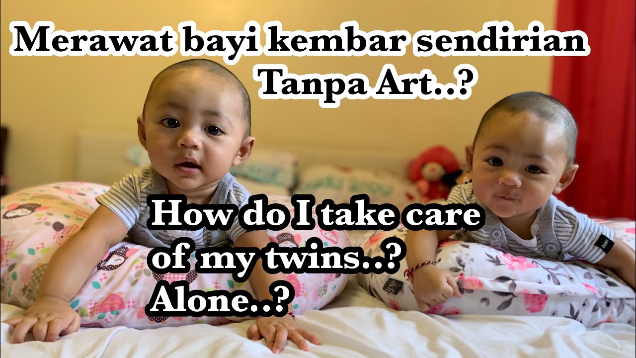 Merawat Bayi Kembar || How do I take care of my twins alone