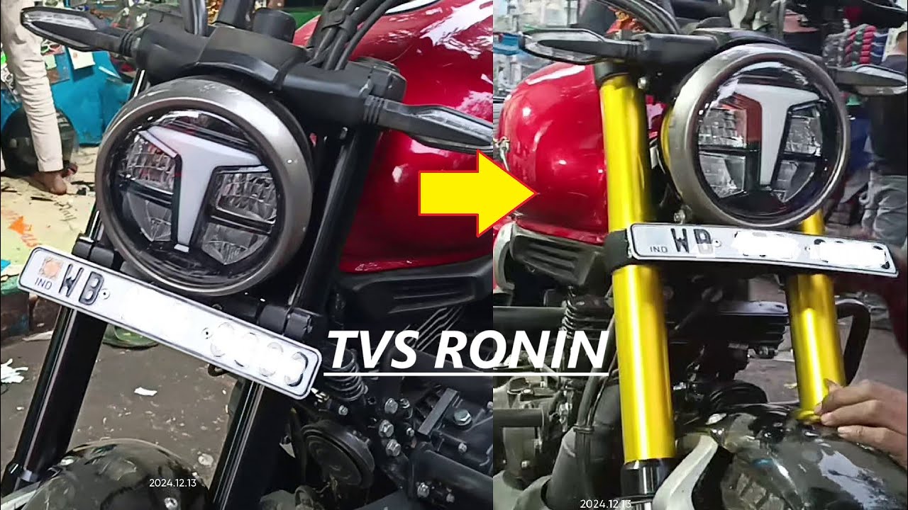 TVS Ronin | Golden Shocker Wrap | Covert to TOP Model