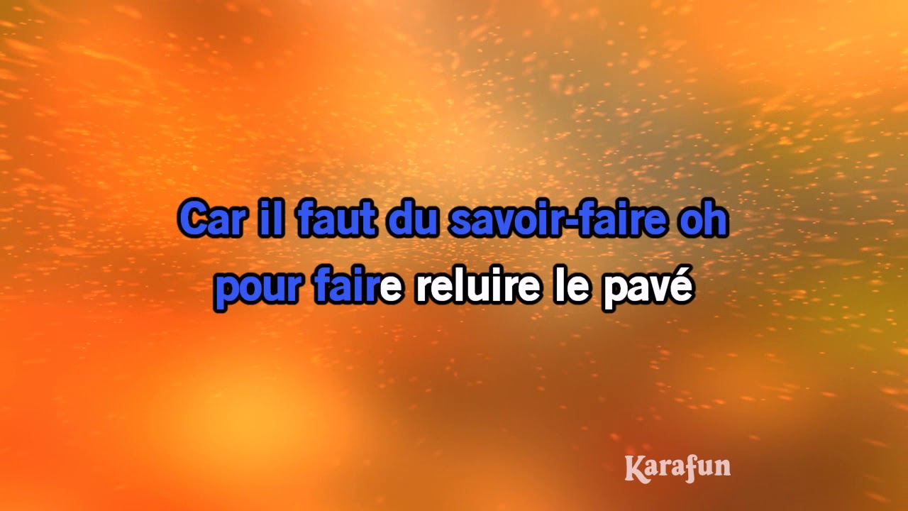 Karaoké Mais pourquoi m'en faire ? - Oliver & Company *