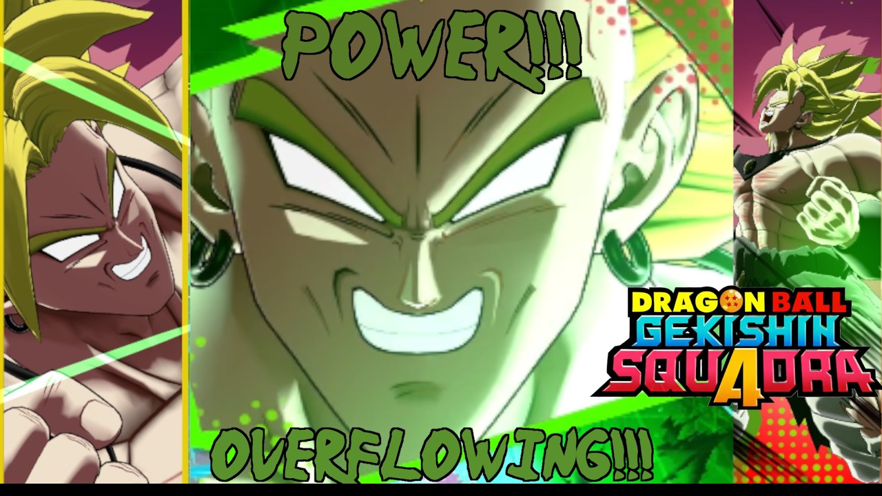RANKED RAMPAGE: Dominating Top Tier With BROLY in DRAGONBALL GEKISHIN SQUADRA