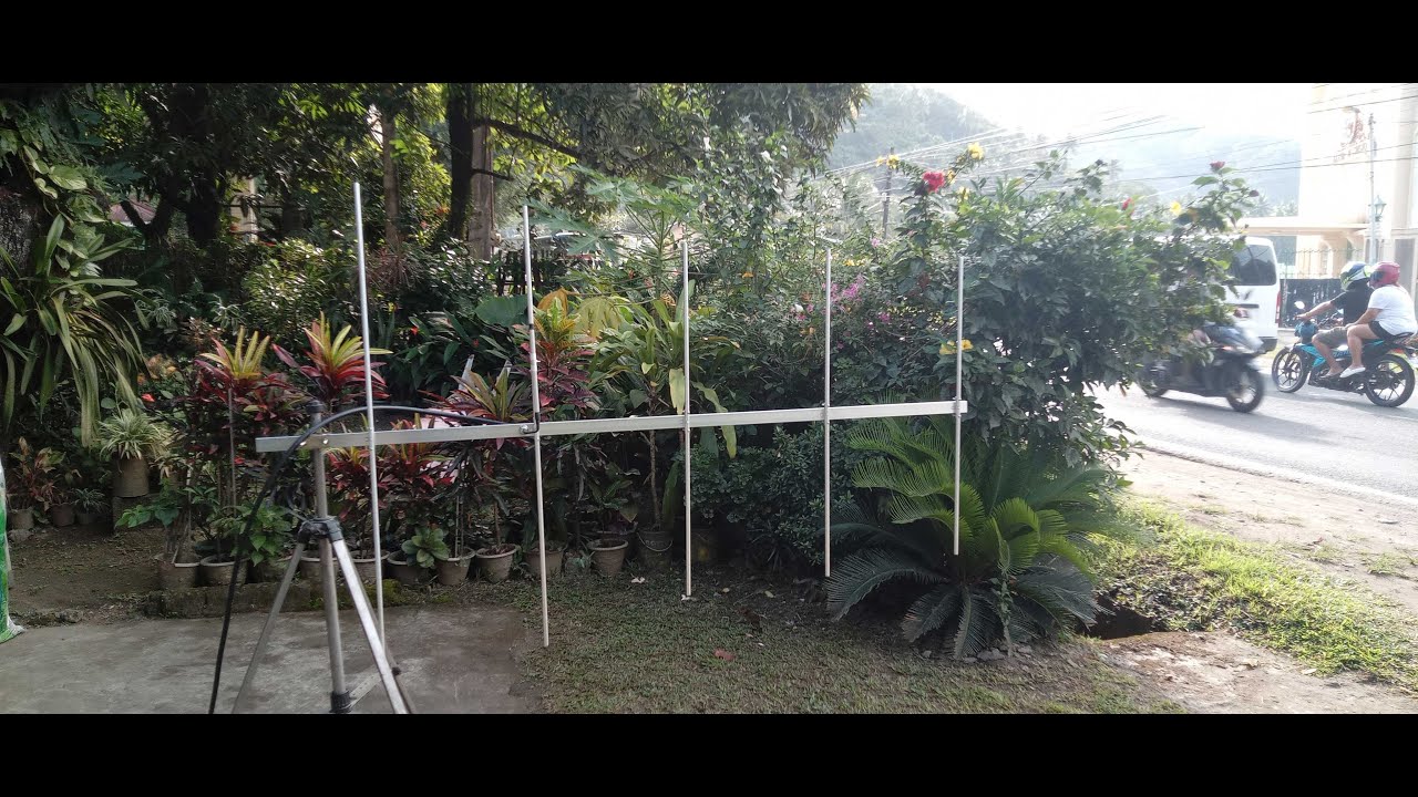 5 Elements yagi 148-158Mhz @1.2:1 VSWR on center frequency 152.775