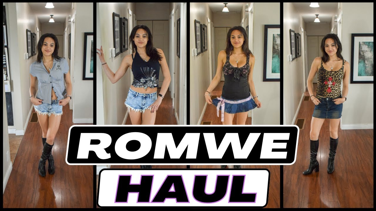 Must-see Romwe Fashion Haul! Watch Me Try On The Latest Trends!