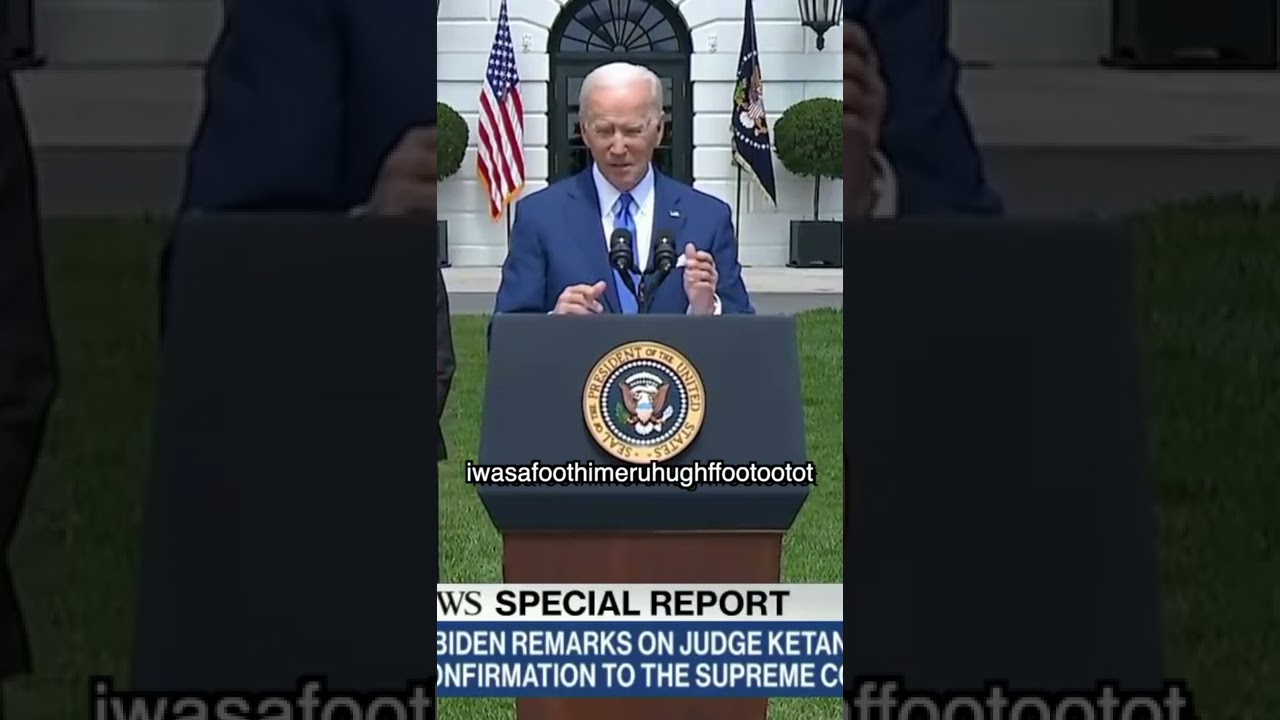 That's The One Word That Describes America?? | Can't Understand Joe Biden | #Shorts