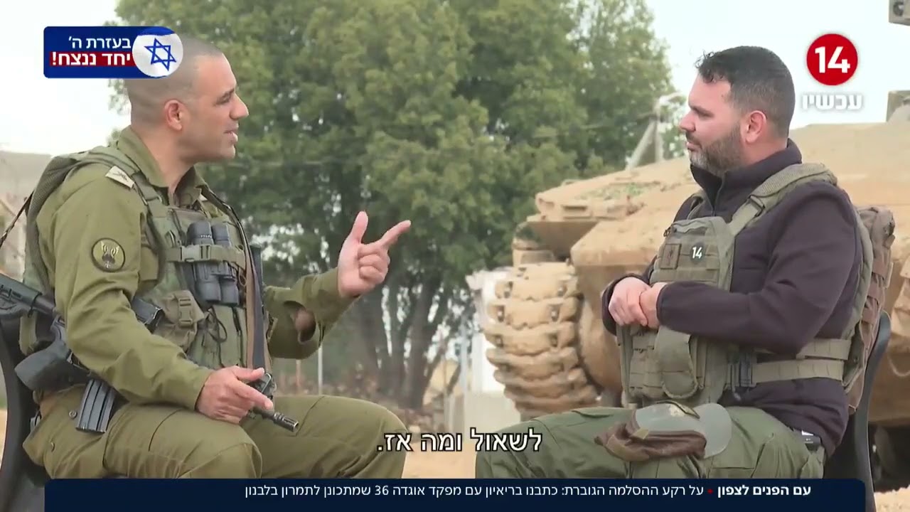 עם הפנים לצפון: כתבנו בריאיון מיוחד עם מפקד אוגדה 36 שמתכונן לתמרון בלבנון