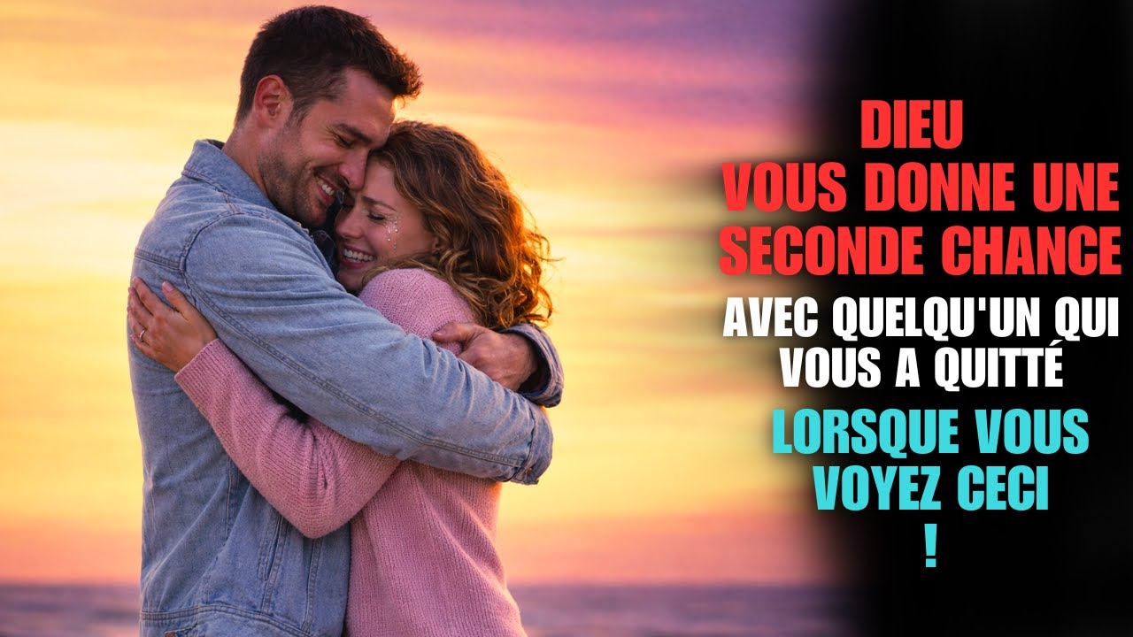 Dieu vous donne une seconde chance avec quelqu'un qui vous a quitté lorsque vous voyez ceci !