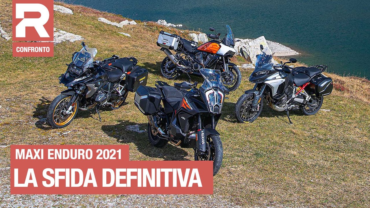 Confronto Maxi Enduro 2021 - Sui passi alpini con le regine del viaggio a 360 gradi