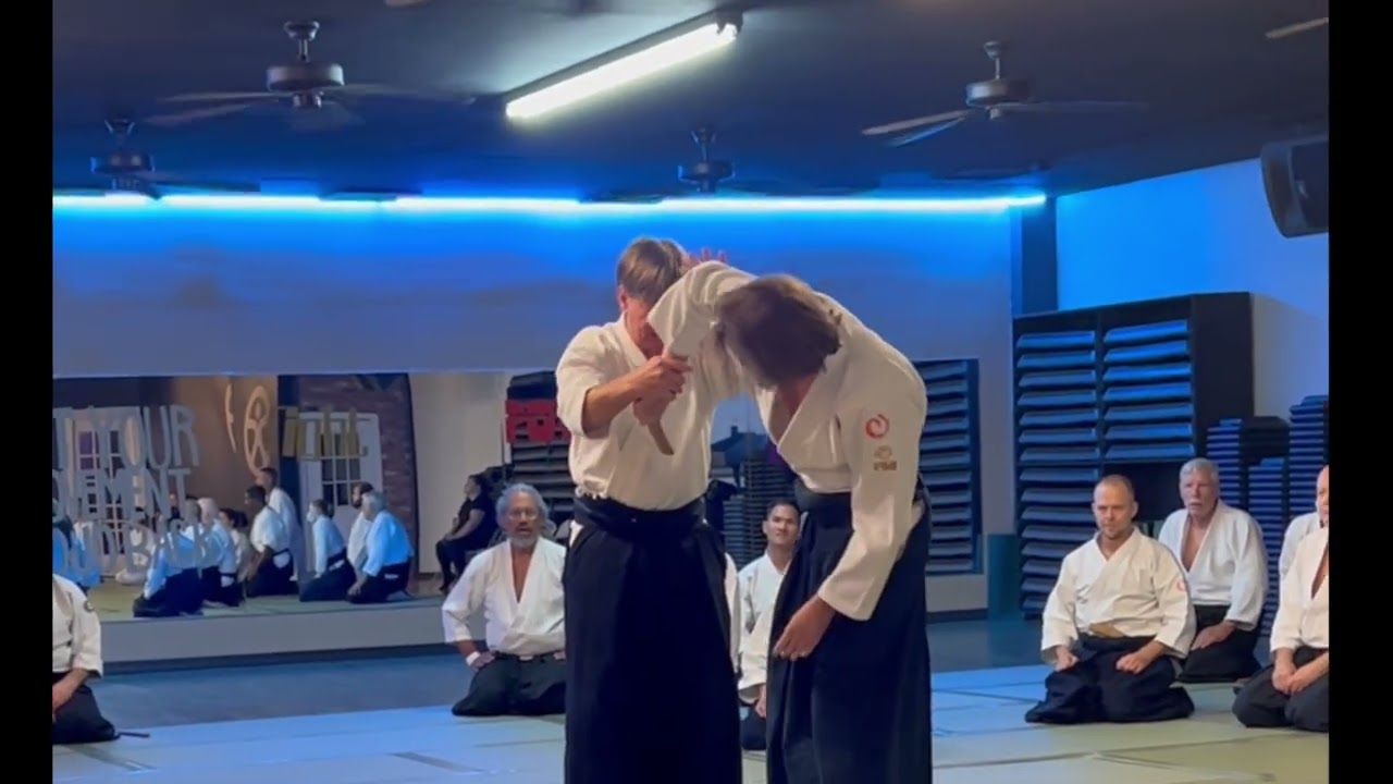 Aikido of Hattiesburg 2024 Fall Seminar - 3rd Class with Blue Spruell (6th Dan)