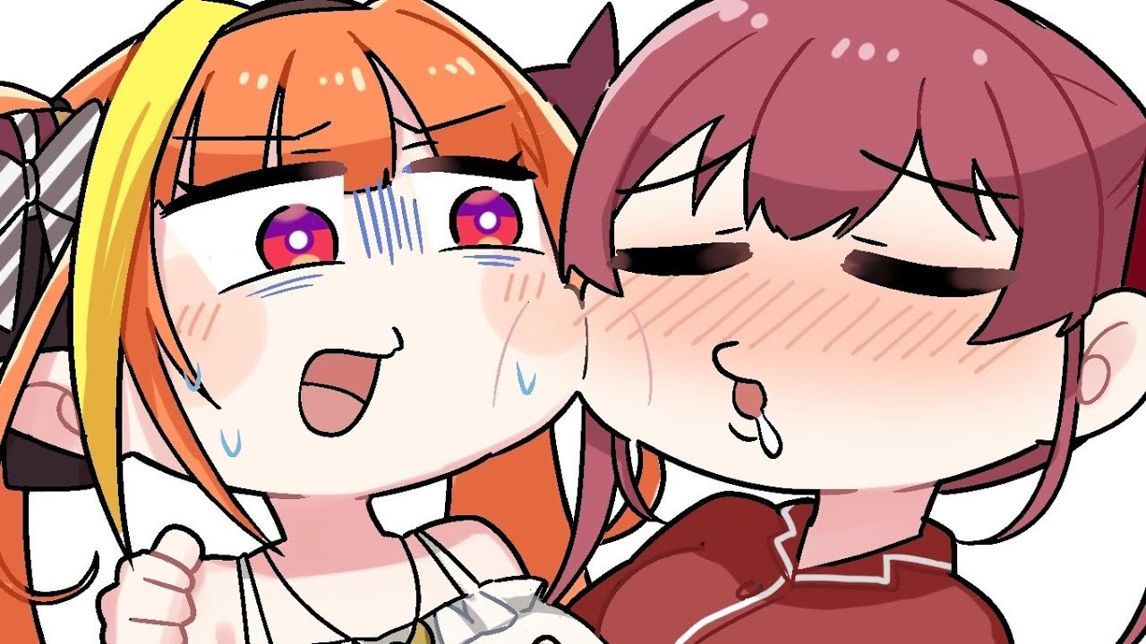 Marine Senchou wants Coco's love【Kiryu Coco/hololive】