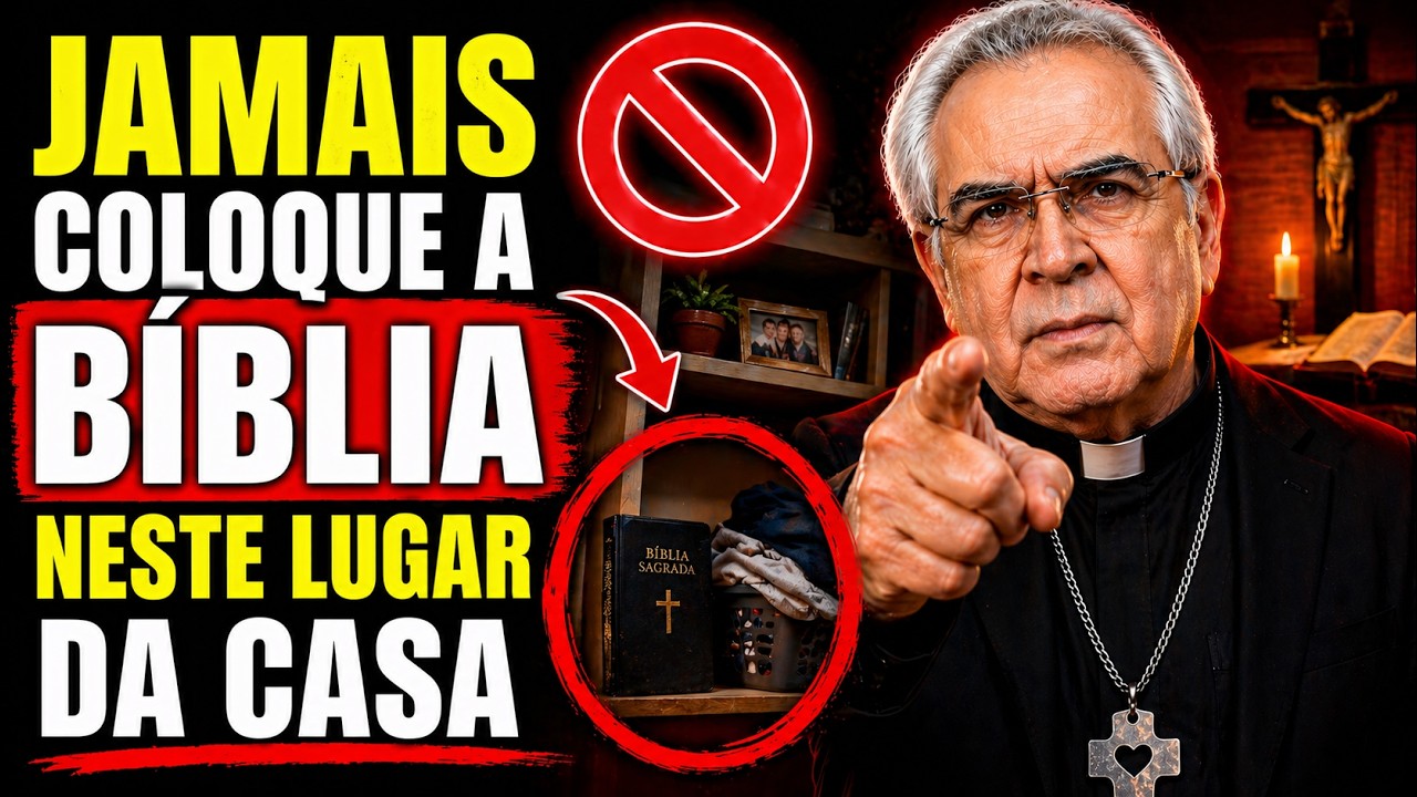 JAMAIS Coloque A BÍBLIA Neste Lugar da Casa | Padre Zezinho