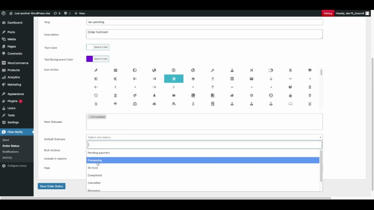 Send Text SMS, WhatsApp and Email Notifications | Flow Notify for WooCommerce