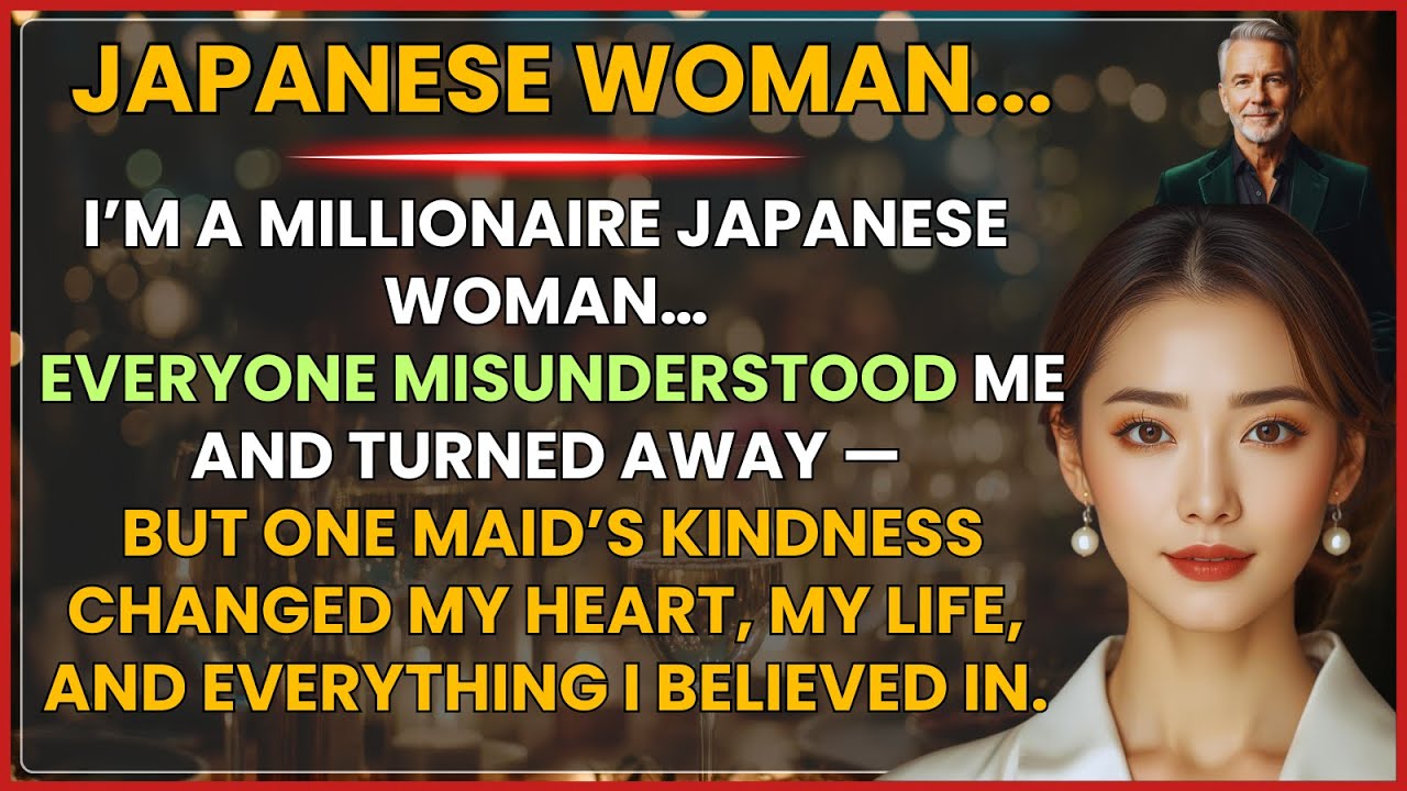 Millionaire Japanese Woman Misunderstood by All—One Maid Changed Everything