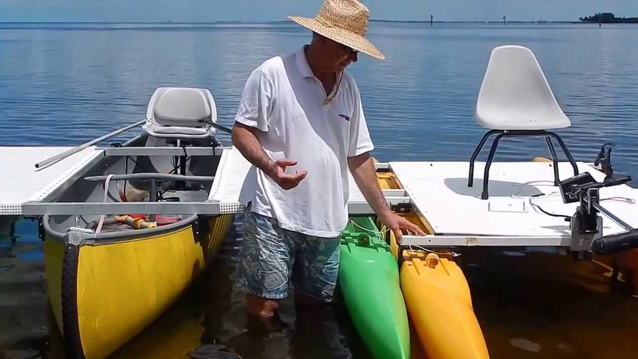 Expandacraft outrigger canoe kits.