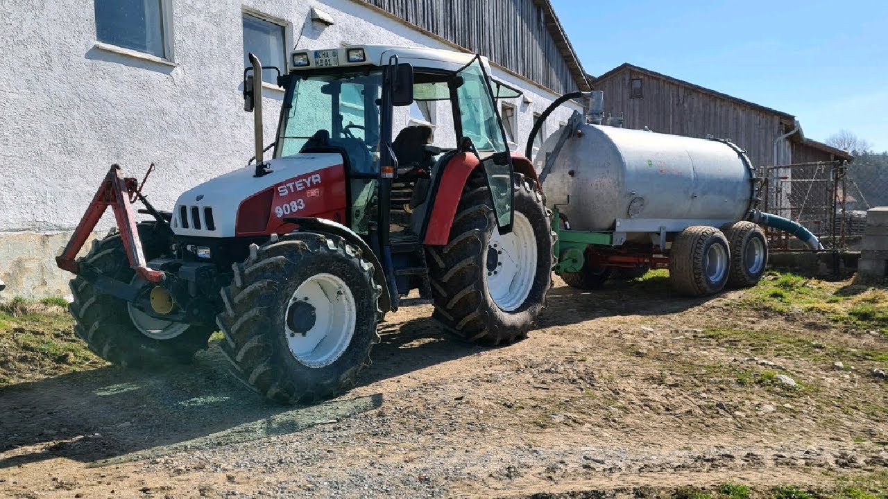 🚜 Gülle ausbringen 2021 🚜 / Saisonstart / Steyr 9083 / Eckart 5000 // #Gülle #Steyr #Neu