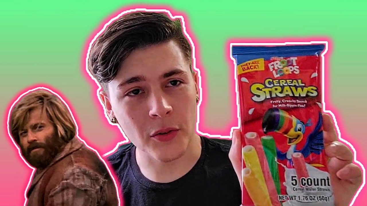Dank Foods - Froot Loops Cereal Straws: Taste Test/Review