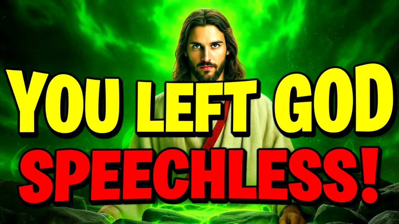 GOD SAYS- WHAT YOU SAID LEFT ME SPEECHLESS👆God Message Today~ Gods Message Now👆EP196