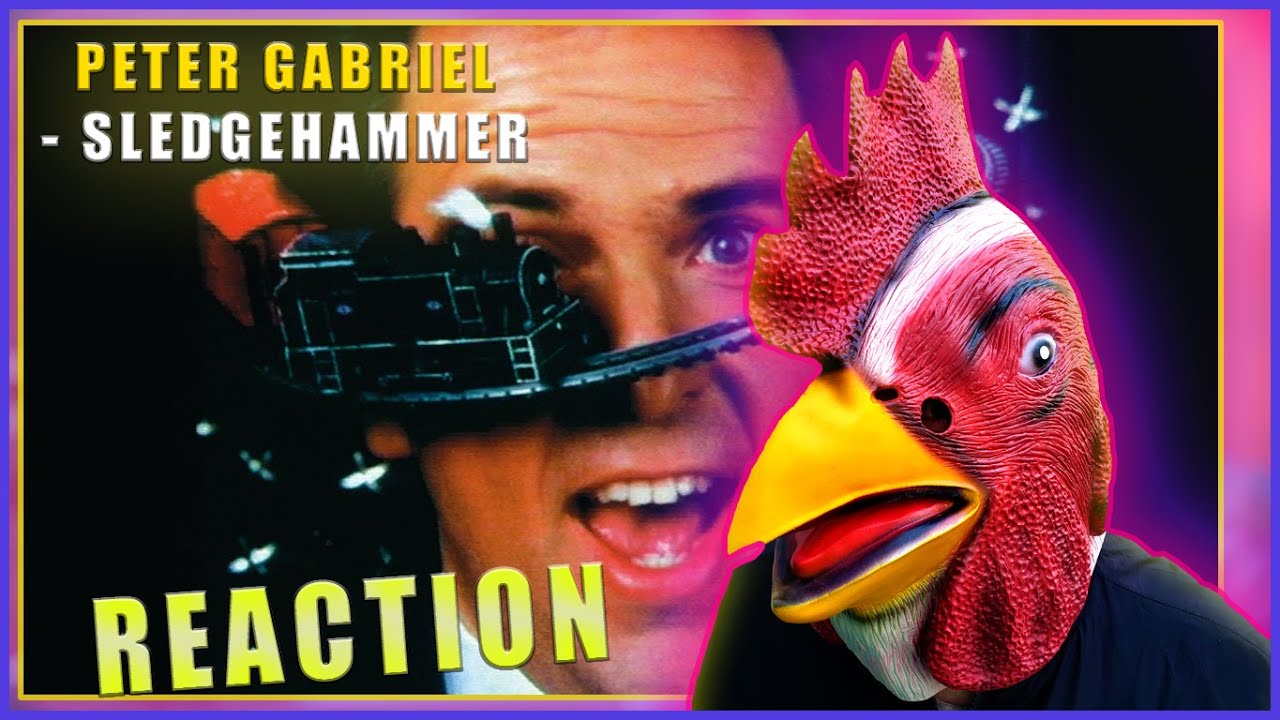STOP MOTION!! | Peter Gabriel - Sledgehammer | ROOSTER REACTS