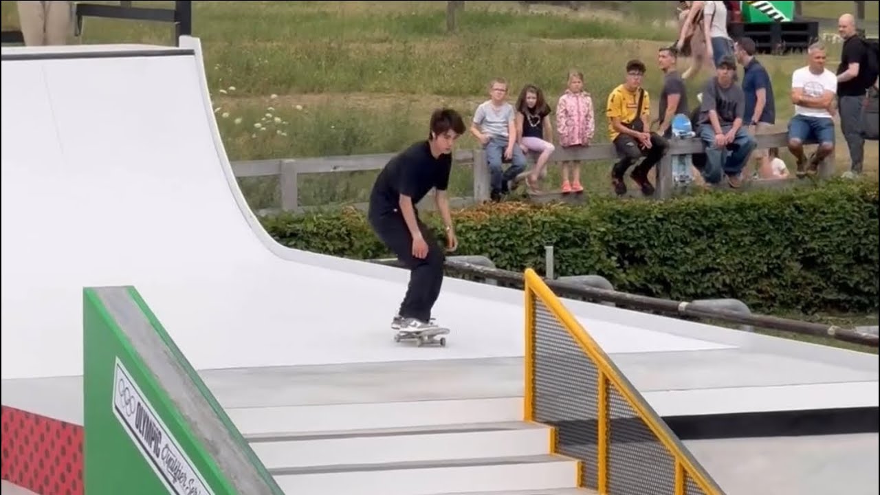 World Skate Olympic Budapest. Yuto Horigome, Kelvin Hoefler, Braden Hoban