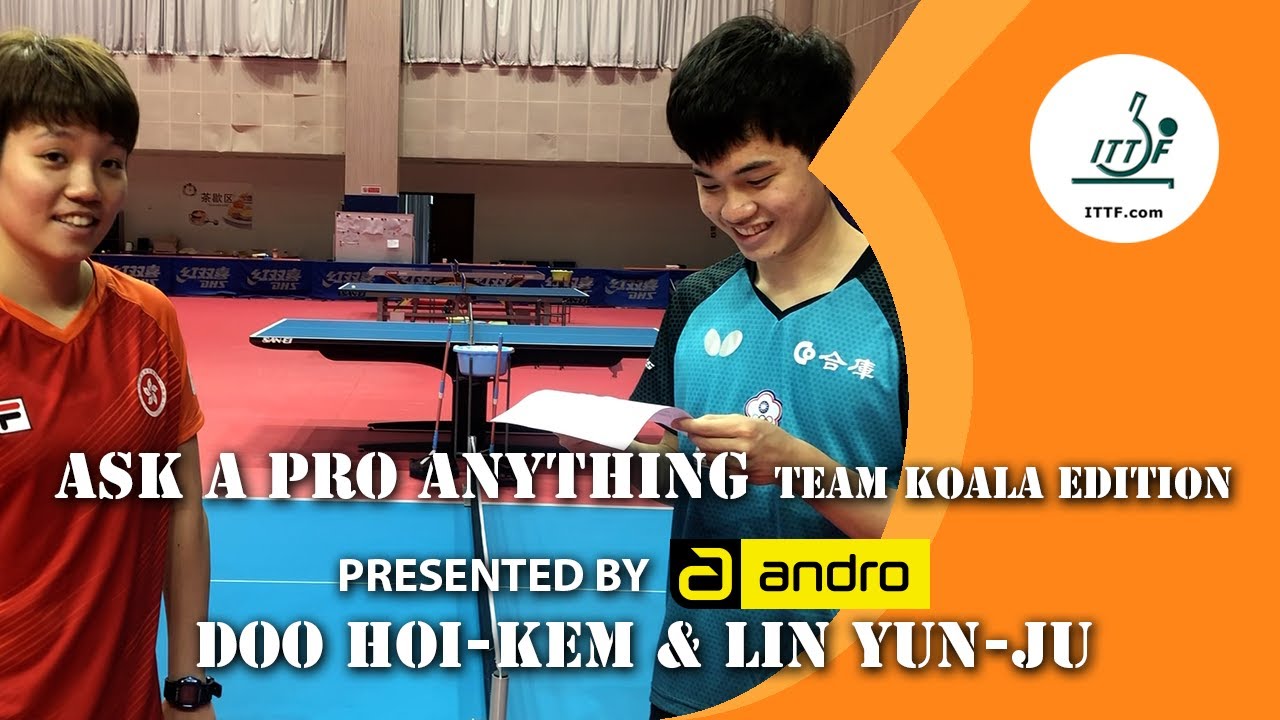 Doo Hoi Kem & Lin Yun-Ju | #AskAProAnything​​ presented by andro
