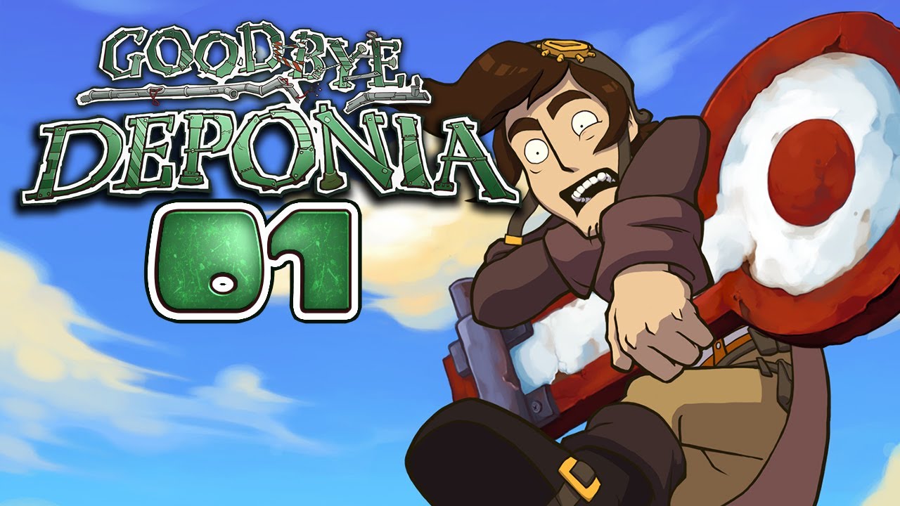 GOODBYE DEPONIA [HD+] #001 - Retter Sport (mit Nüssen) ★ Let's Play Goodbye Deponia