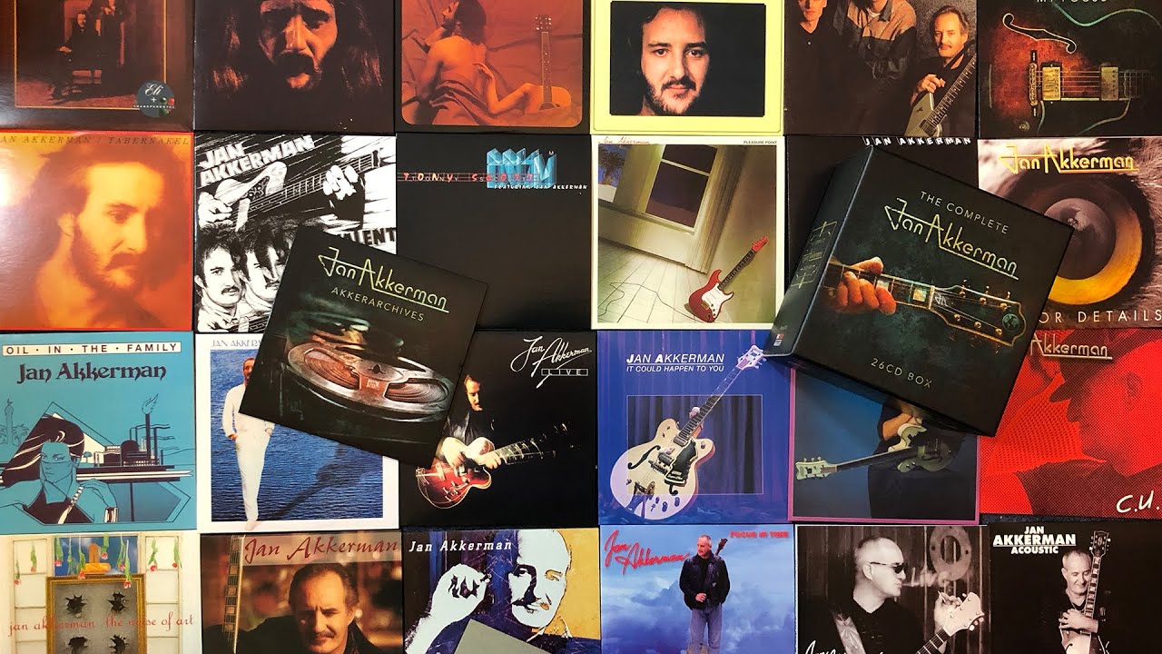 Unboxing The Complete Jan Akkerman 26CD Box Set - Now Spinning Magazine
