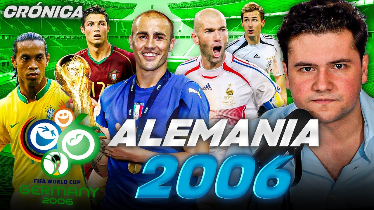 MUNDIAL ALEMANIA 2006: CABEZAZO DE ZIDANE, ITALIA CAMPEÓN, JOGO BONITO, MESSI, CRISTIANO y más...