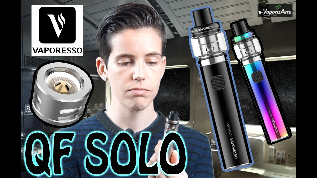 Vaporesso QF Solo Kit  vape pen / en espa&ntilde;ol