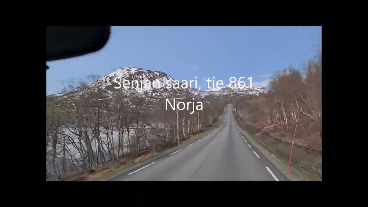 Senja tie 861, Norja