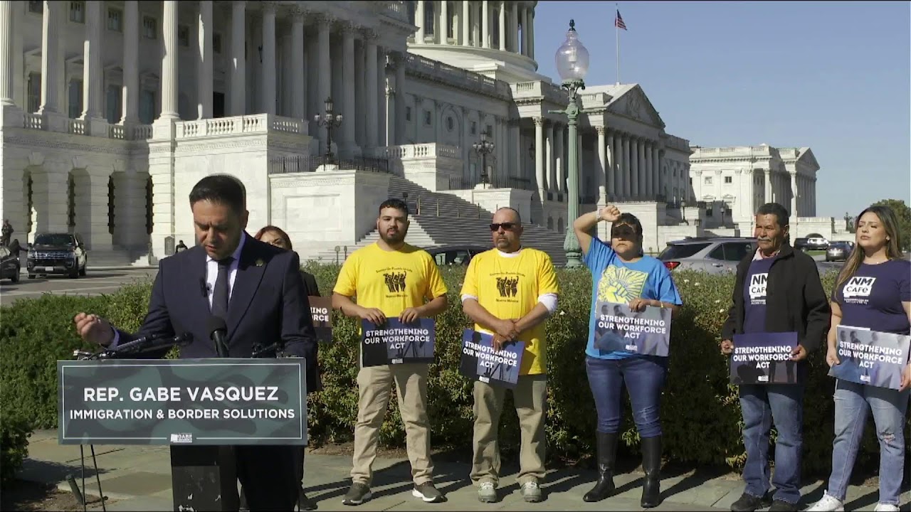 Vasquez Hosts New Mexican Critical Workers Ahead of Introduction of Immigration and Border Bills