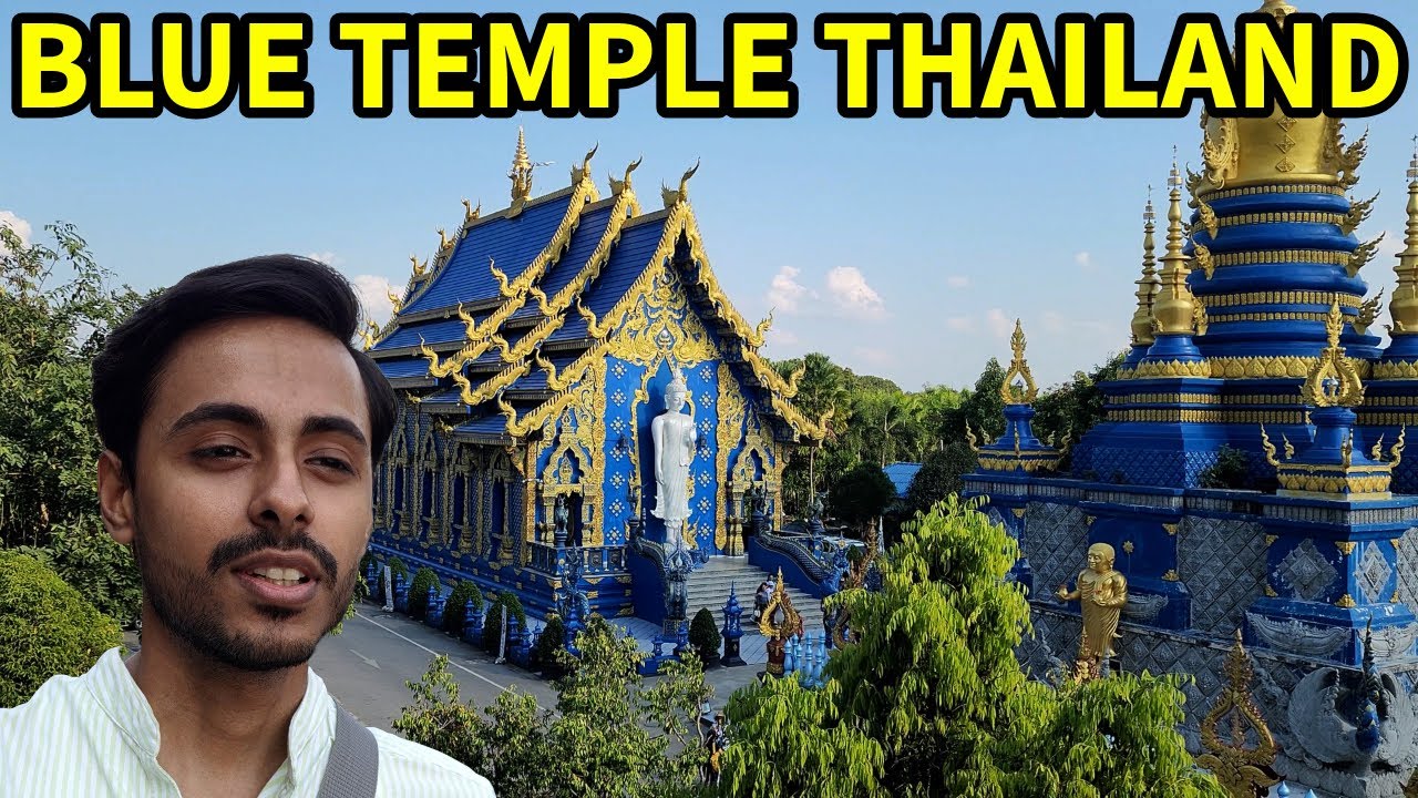 Socha Nahi Tha Ki Itna Sundar Hoga - Blue Temple (Wat Rong Sue Ten) - Chiang Rai , Thailand