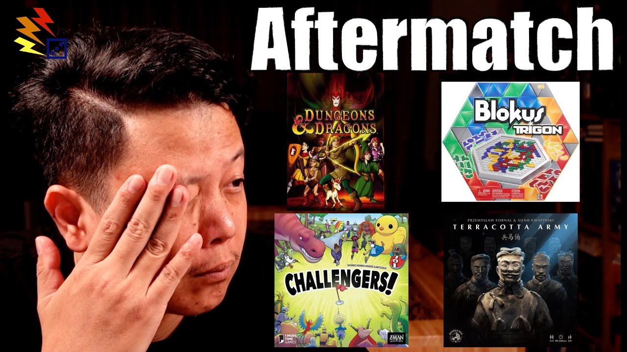 Aftermatch : เล่าเรื่อยเปื่อย เกมที่เพิ่งไปเล่นมา D&D, Challenger, Terracotta, Blokus และอื่นๆ