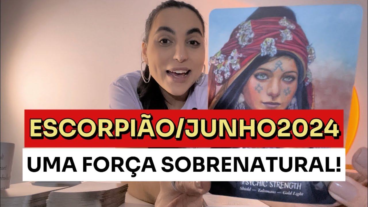♏️ESCORPIÃO/JUNHO24 - Uma Mudança Rápida e Inesperada. Muito Poder Espiritual.