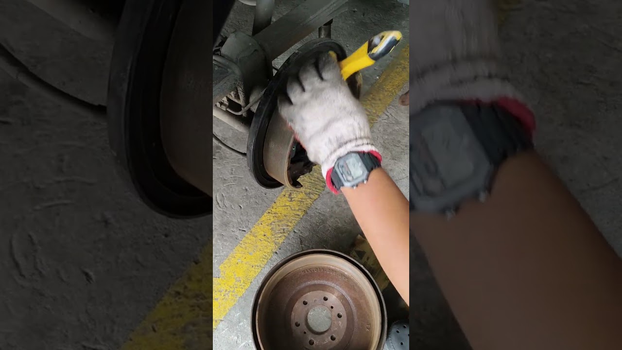 Check Wheel Cylinder For  Leak - Clean Brakes
