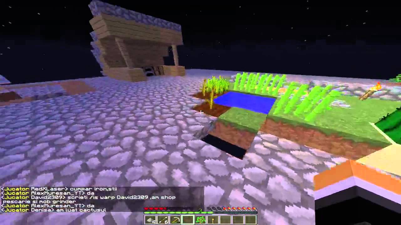 SkyBlock EP#2 Alaturi de Octav se creeaza primul PEPENE