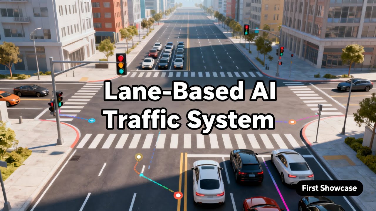 I Built My Own Lane-Based AI Traffic System in Unity