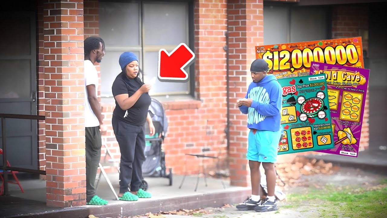 Fake Lottery Ticket Prank In The Hood!