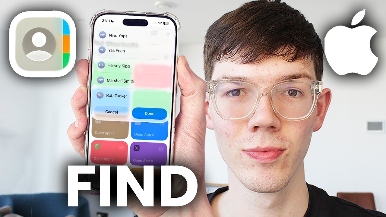 How To Find Recently Added Contacts On iPhone - Tutorial