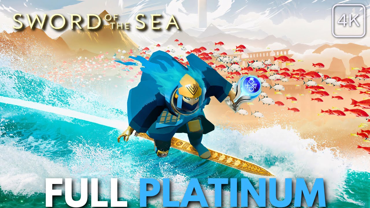 Sword of the Sea - Full Game 100% Platinum Walkthrough Longplay - PS5 Pro No Commentary Gameplay