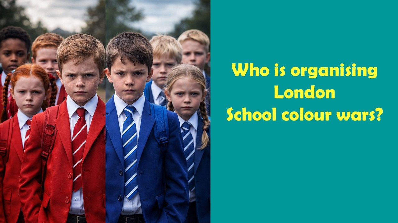 Who is organising School Colour wars across London?