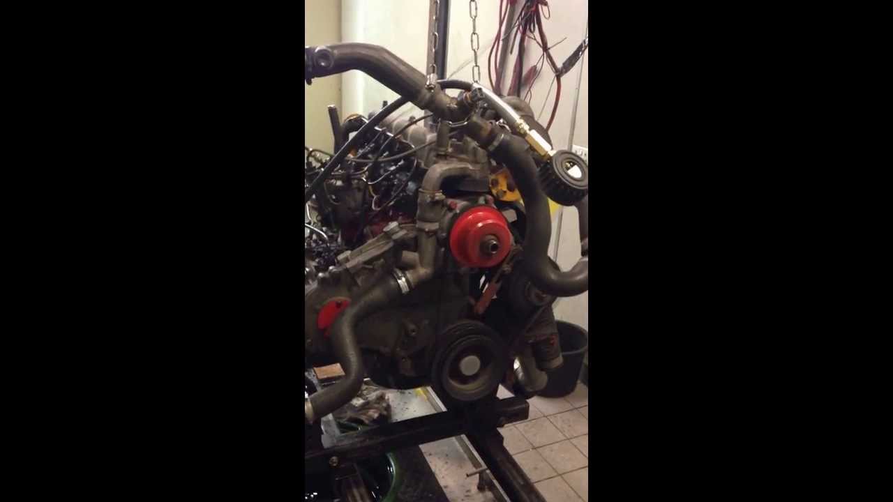 Land Rover 2.5 TD 19J Engine Run