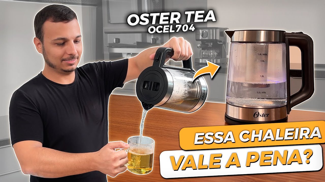 Электрический чайник Oster Tea с заварочным устройством для чая OCEL704 — Что мы думаем?