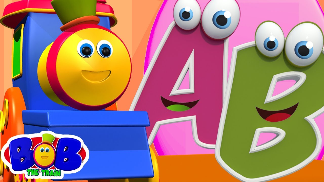 Bob o trem | Canção abc | Abc para crianças  | ABC Song For Kids | Bob The Train