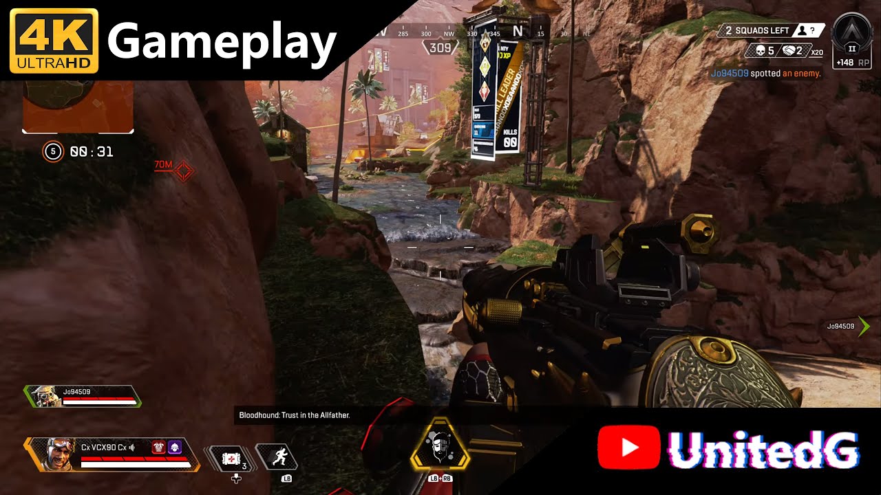 Apex Legends - Xbox One X Gameplay 4K Warm Up for Hyper Scape Reveal