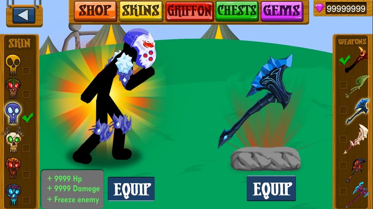 STICK WAR LEGACY MOD VIP MOD BY @robloxnoobgaming3704 MOD 🔥🔥🔥 GRIFFON ICE ❄️❄️🔥🔥