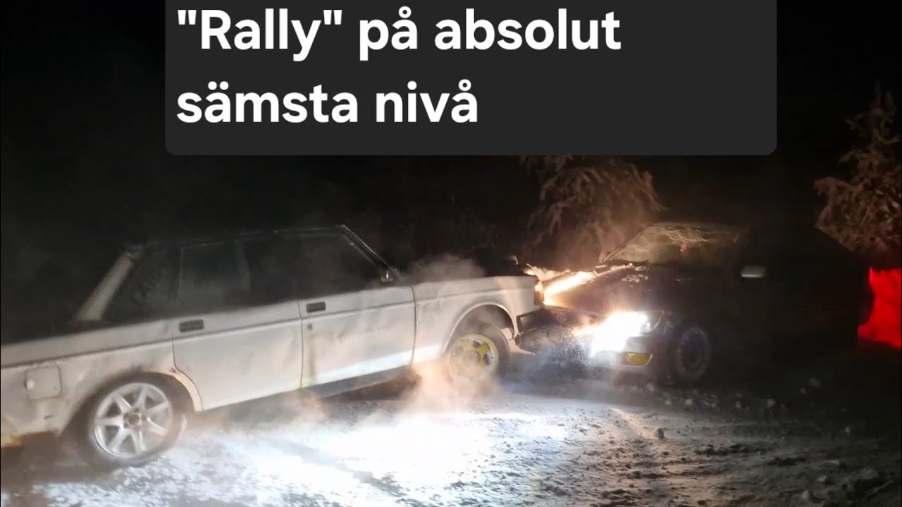 Korp Anderssons minne 2025. Avåkning, snurr, sammanstötning, motorras.