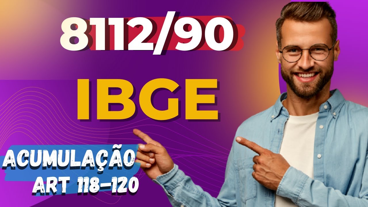 Lei 8.112/90 esquematizada para IBGE - Concurso IBGE  -  Ética no Serviço Público (parte3 )