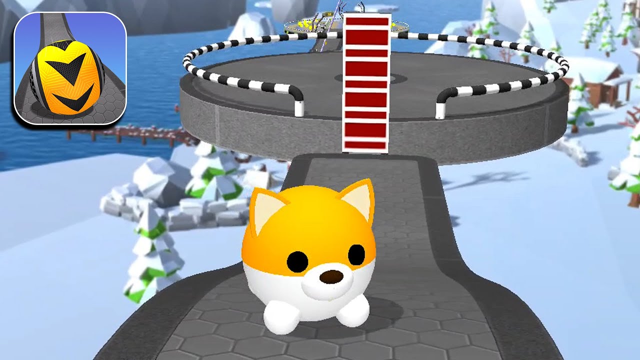 Rolling Ball Sky Escape Gameplay Speedrun All Levels 81-88